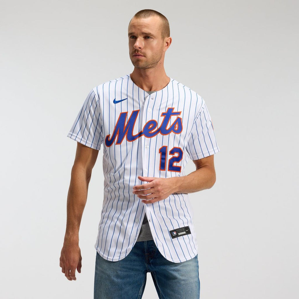 New York Mets Nike White Authentic MLB Jersey