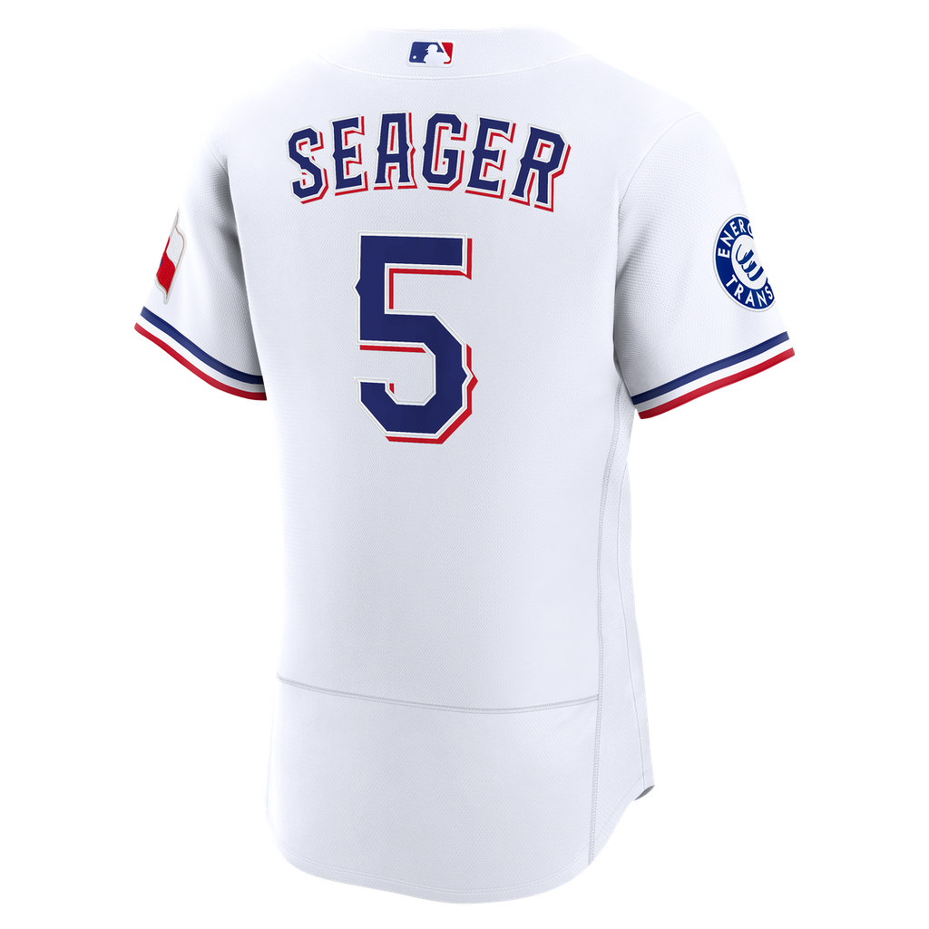 Texas Rangers Nike White Authentic MLB Jersey
