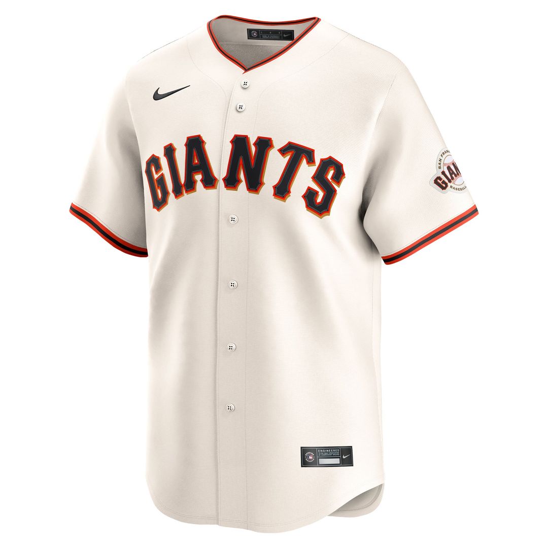 San Francisco Giants Nike Cream Authentic MLB Jersey