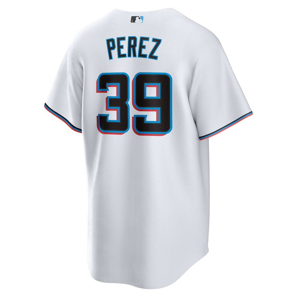Miami Marlins Nike White Replica MLB Jersey