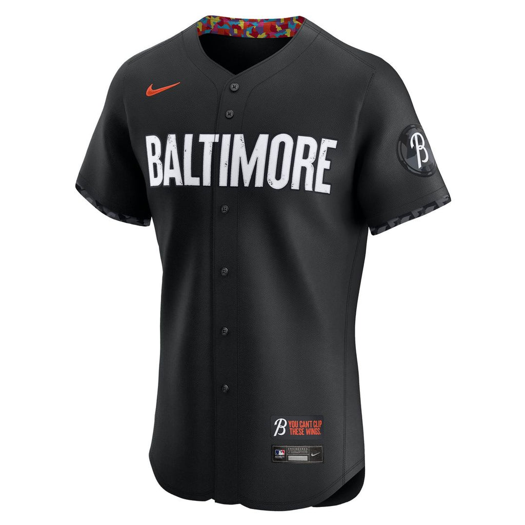 Baltimore Orioles Nike Black Authentic MLB Jersey