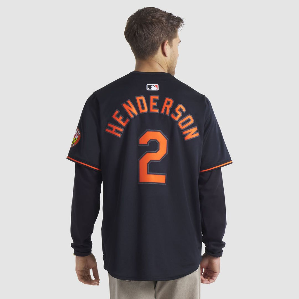 Baltimore Orioles Nike Black Authentic MLB Jersey