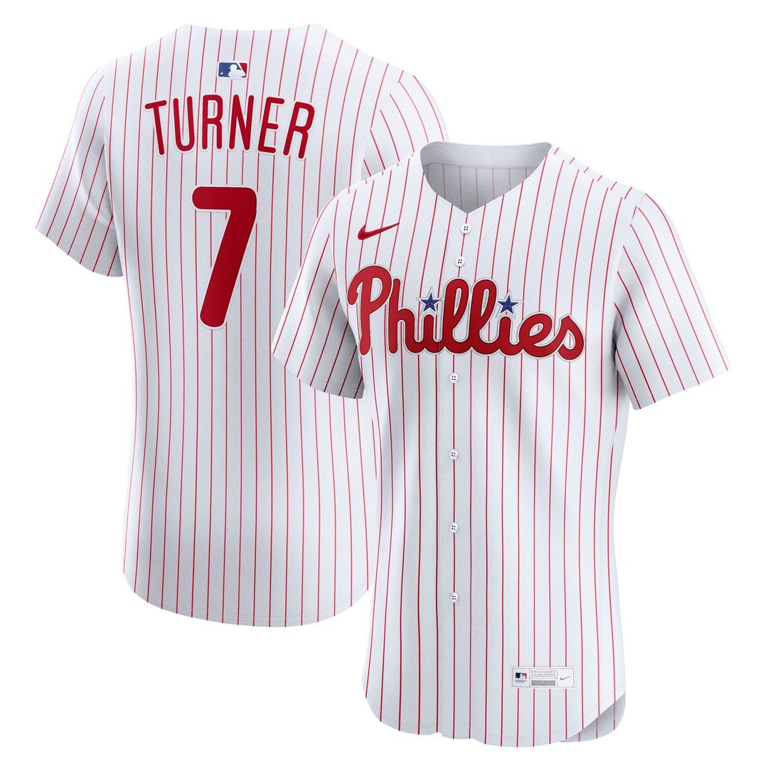 Philadelphia Phillies Nike White Authentic MLB baseball jersey