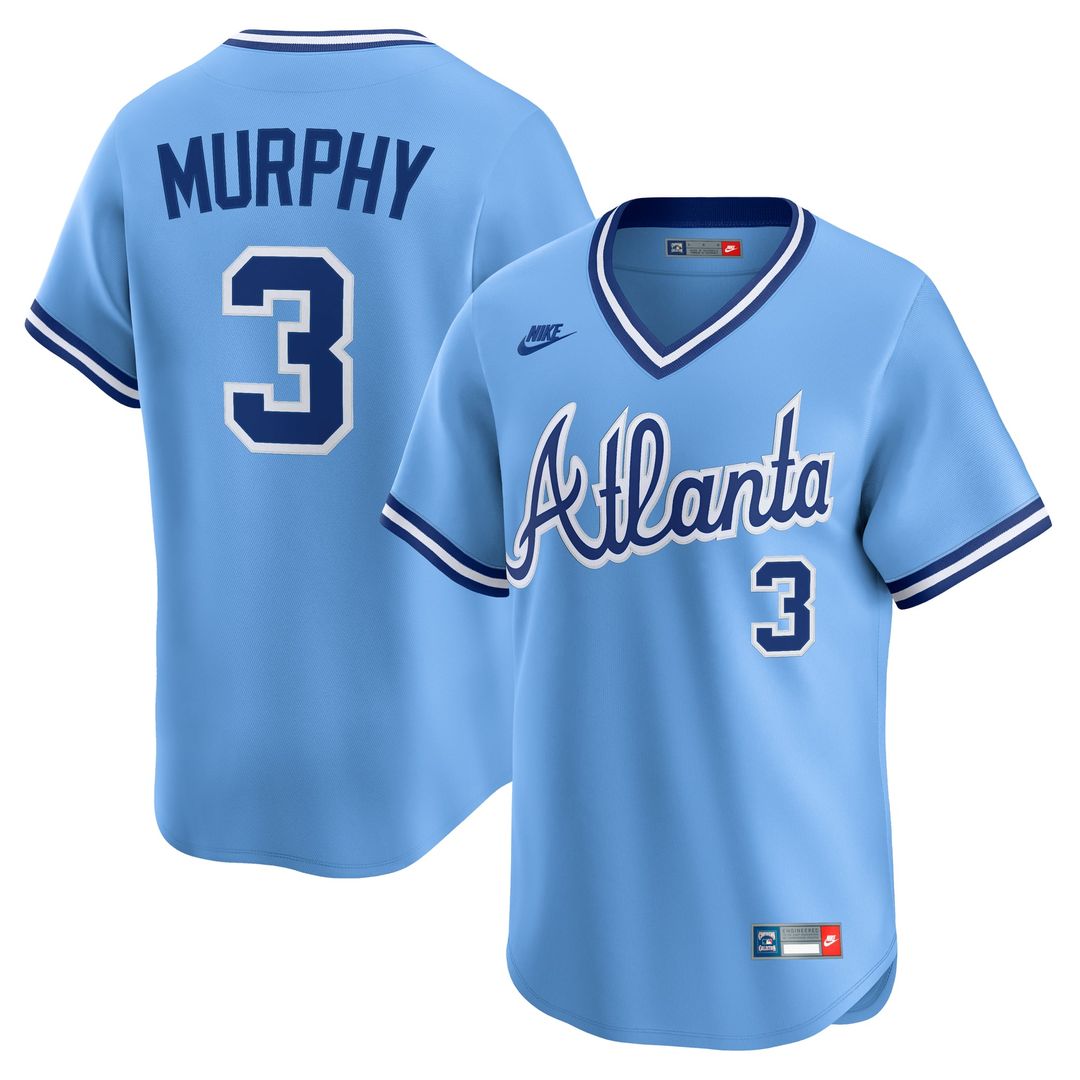Atlanta Braves Nike Blue MLB baseball jersey
