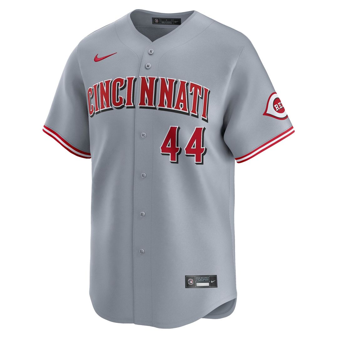 Cincinnati Reds Nike Gray Authentic MLB Jersey