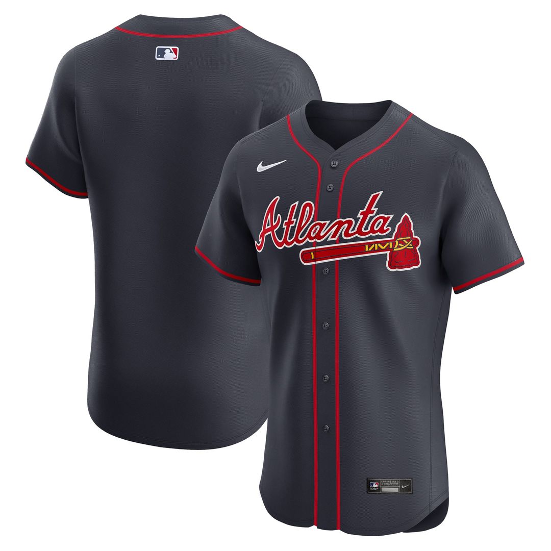 Atlanta Braves Nike Red Authentic MLB Jersey