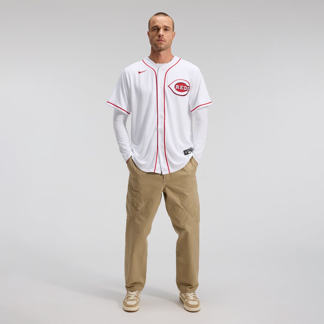 Cincinnati Reds Nike White Replica MLB Jersey