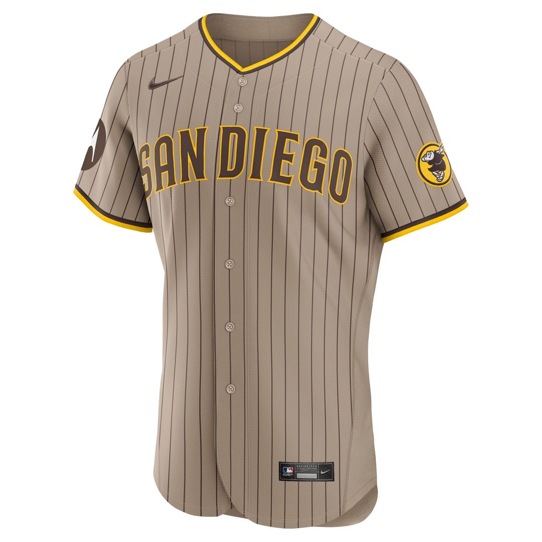 San Diego Padres Nike Brown Authentic MLB Jersey