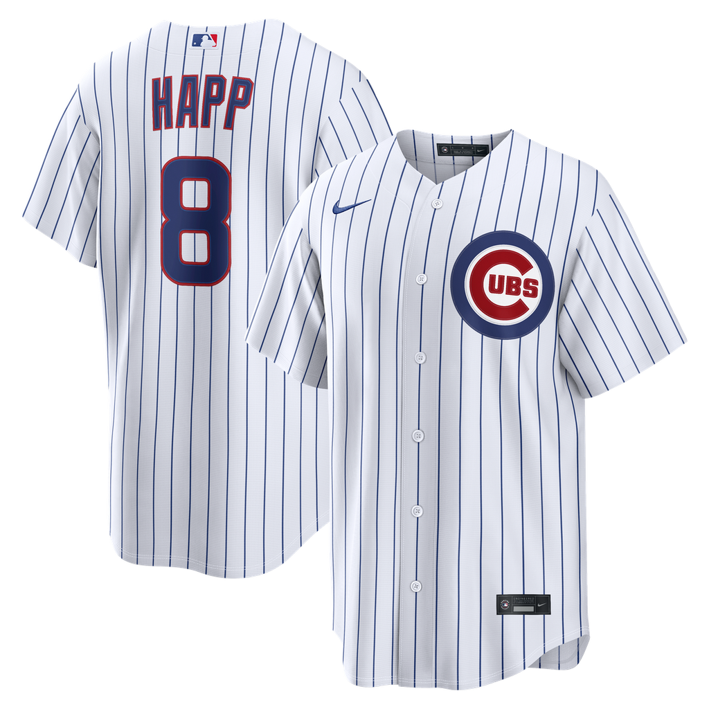 Chicago Cubs Nike White Replica MLB baseball jersey