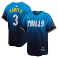 Philadelphia Phillies Nike Blue MLB baseball jersey
