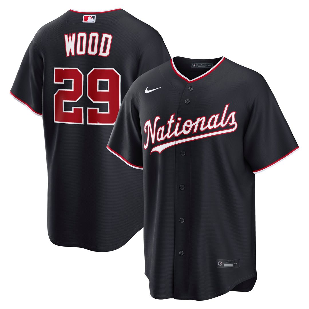Washington Nationals Nike Gray Replica MLB Jersey