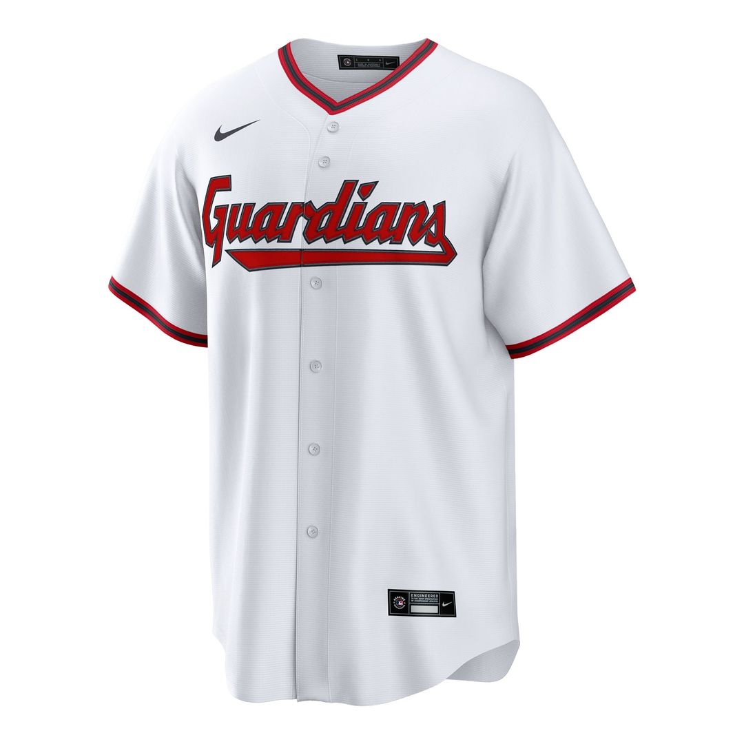 Cleveland Guardians Nike White Replica MLB Jersey