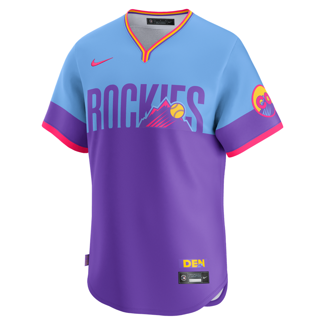 Colorado Rockies Nike Blue MLB Jersey