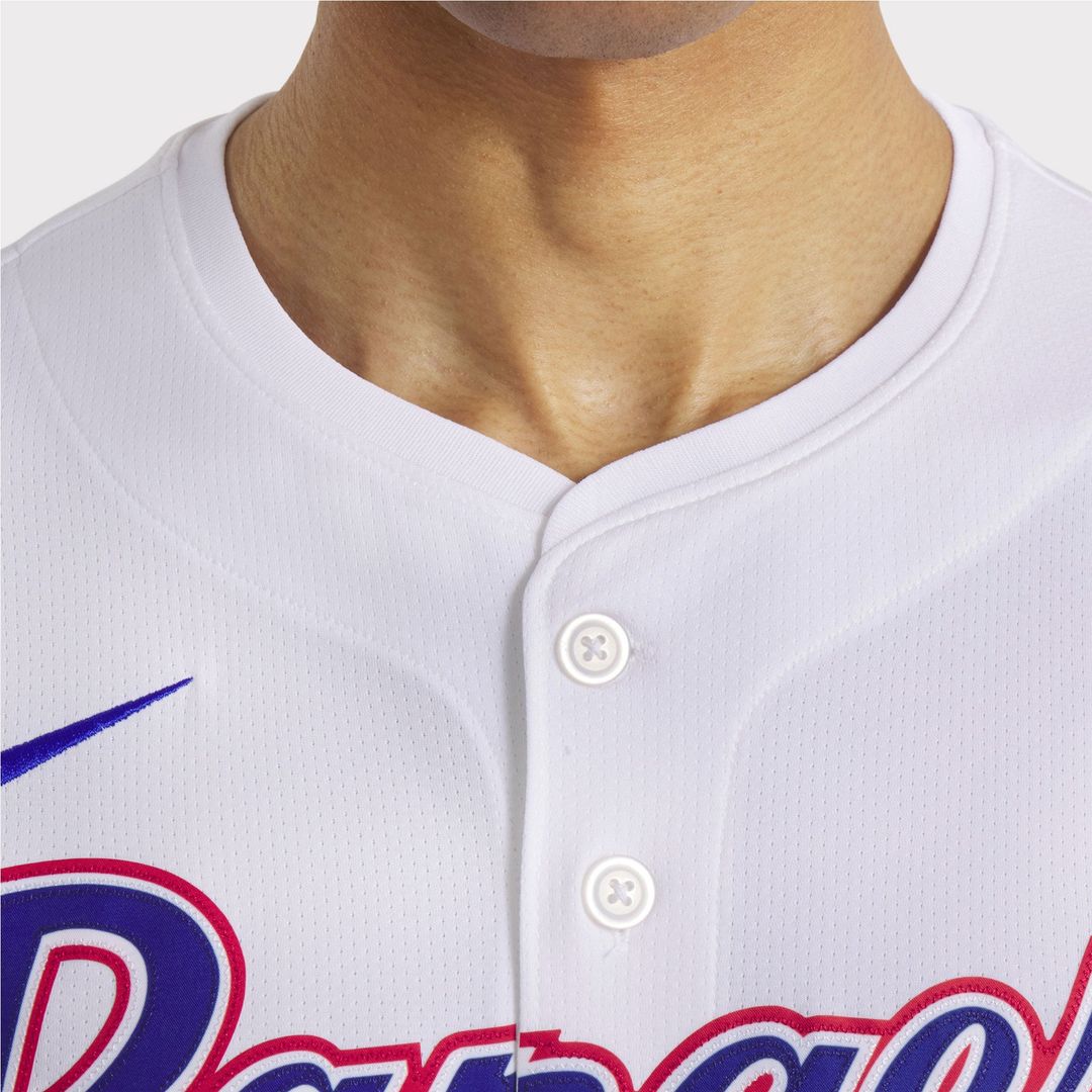 Texas Rangers Nike White MLB Jersey