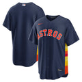 Houston Astros Nike Navy Replica MLB Jersey