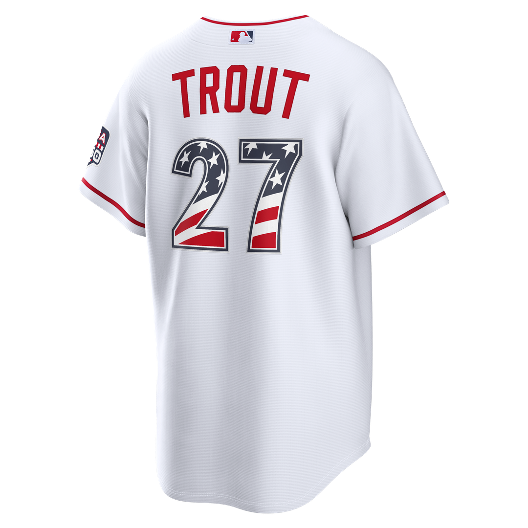 Los Angeles Angels Nike White MLB Jersey