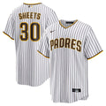 San Diego Padres Nike White Replica MLB baseball jersey