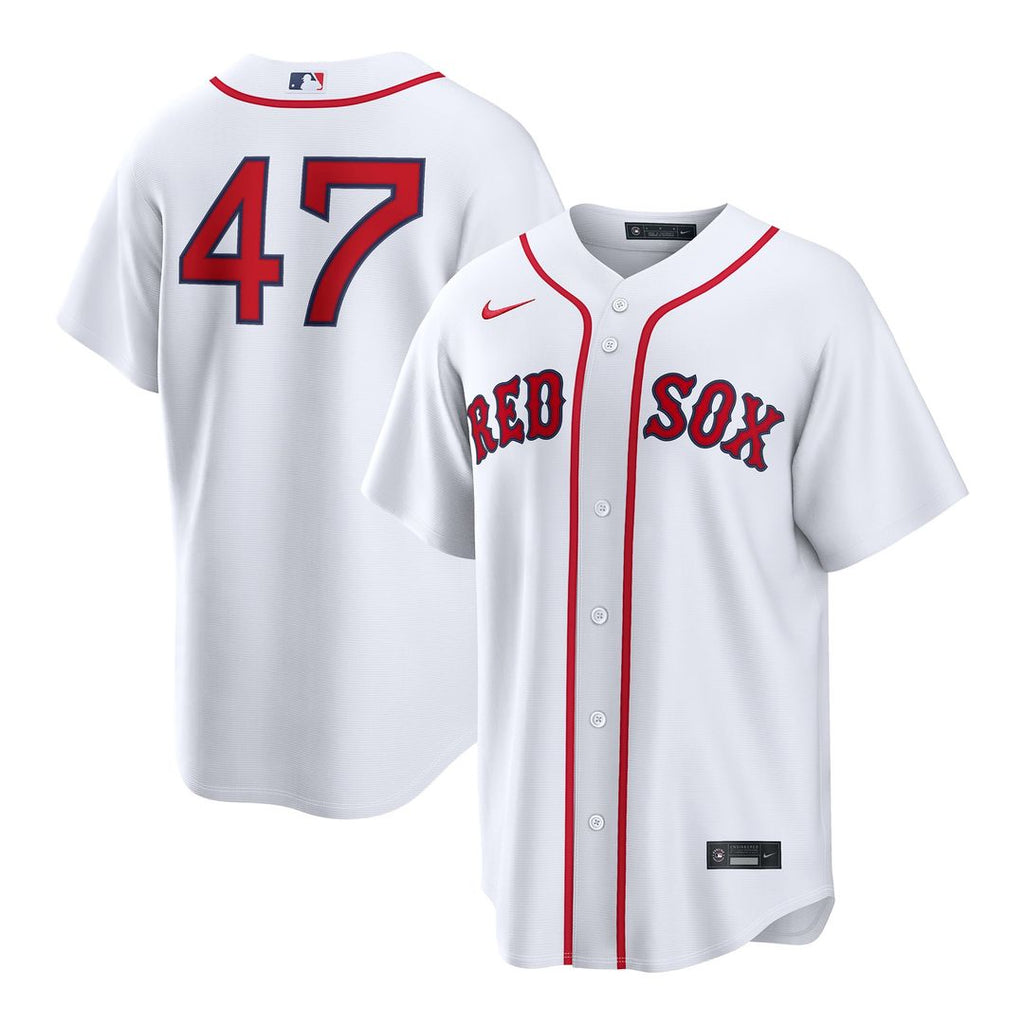 Boston Red Sox Nike White Replica MLB baseball jersey