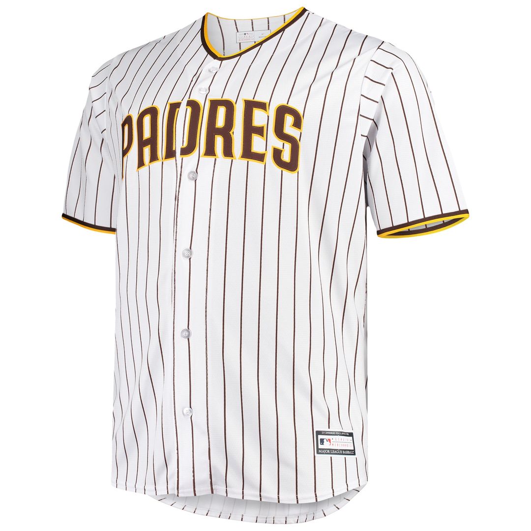 San Diego Padres Profile White Replica MLB Jersey