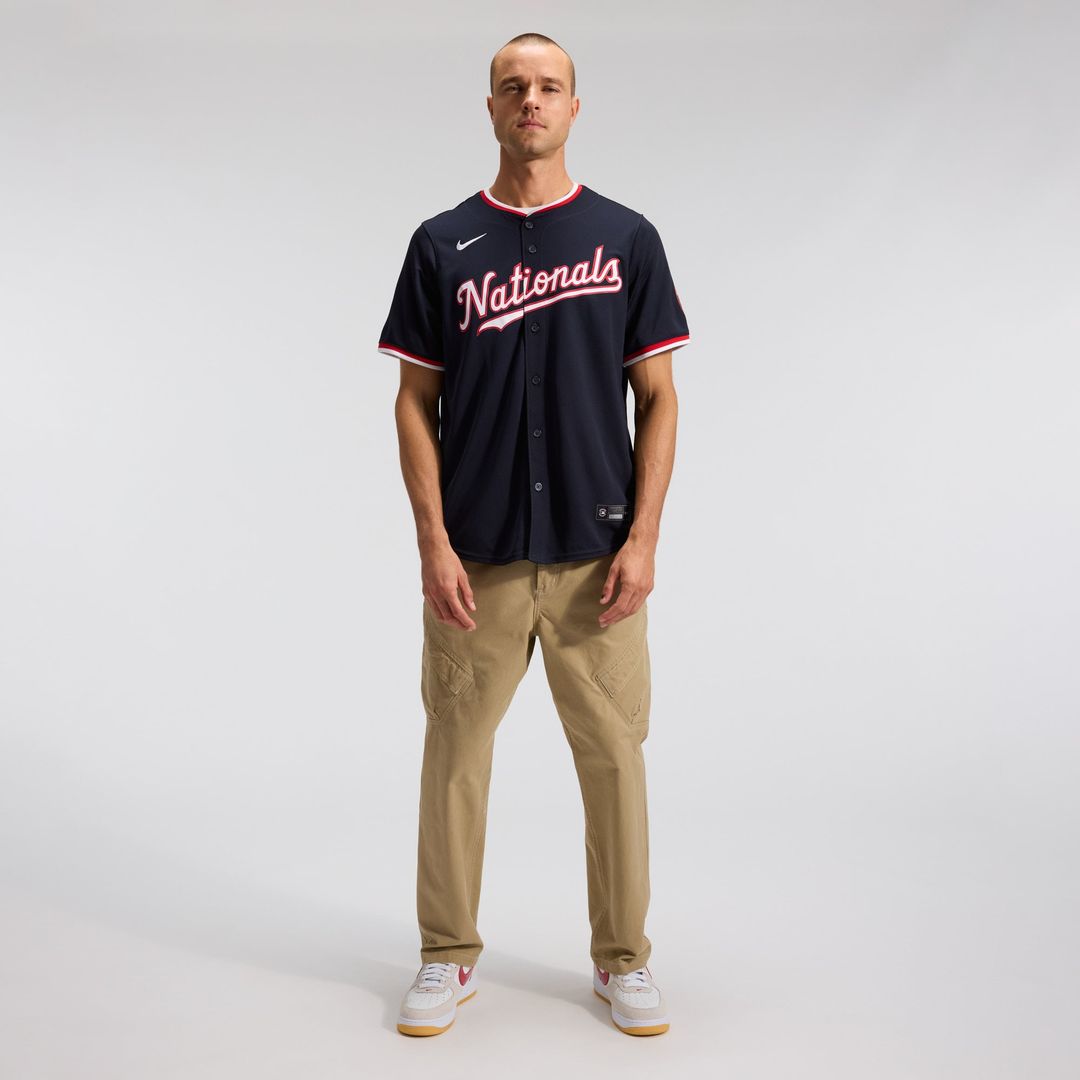 Washington Nationals Nike Navy Authentic MLB Jersey