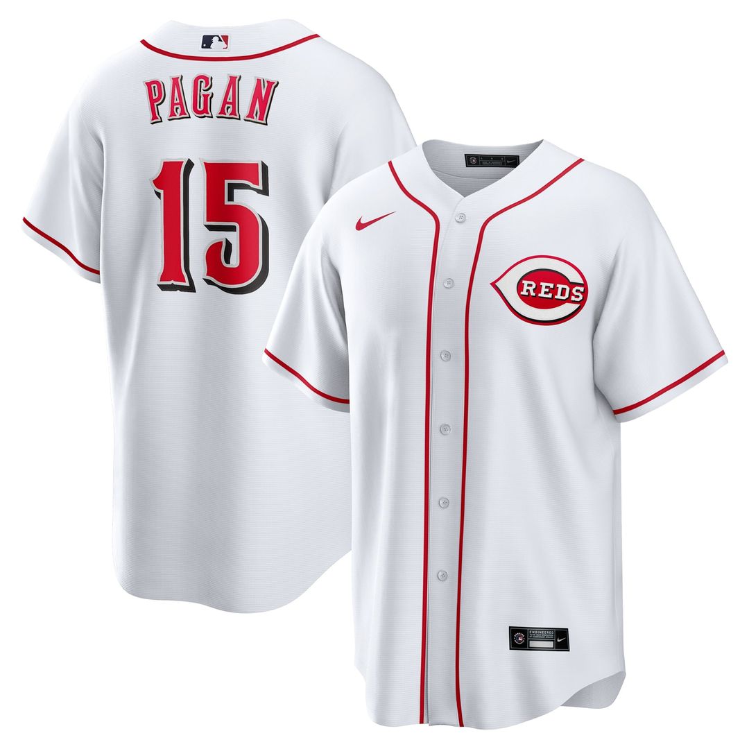 Cincinnati Reds Nike White Replica MLB baseball jersey