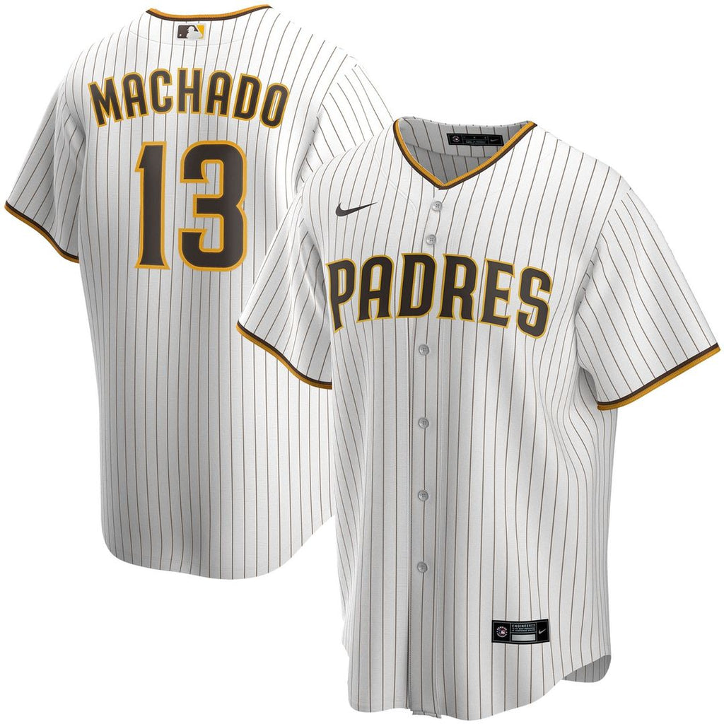 San Diego Padres Nike White Replica MLB baseball jersey
