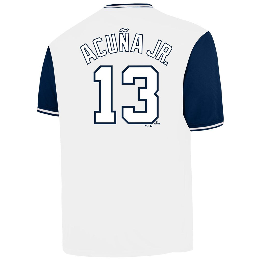 Atlanta Braves Profile White MLB Jersey