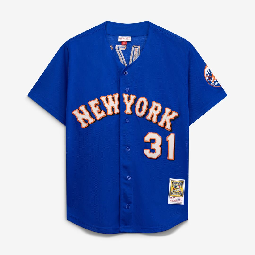 New York Mets Mitchell & Ness Royal MLB Jersey