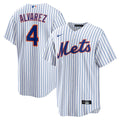 New York Mets Nike White Replica MLB baseball jersey