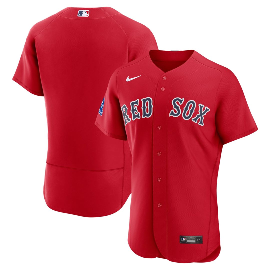 Boston Red Sox Nike Red Authentic MLB baseball jersey