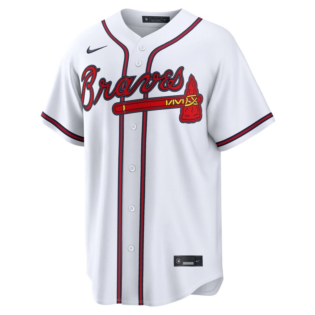 Atlanta Braves Nike White Replica MLB Jersey