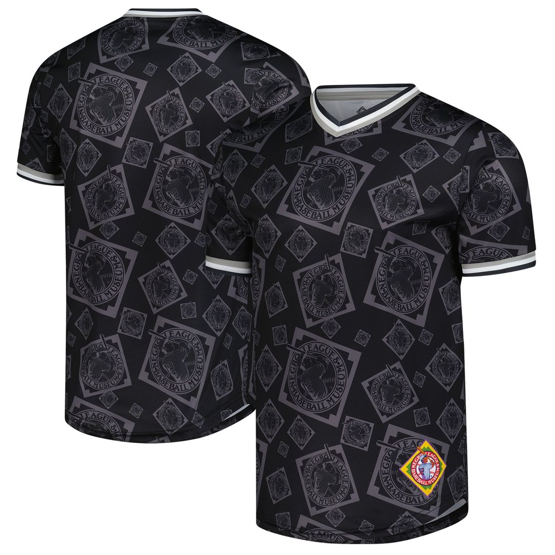 Negro League Baseball Merchandise Stitches Black Replica MLB baseball jersey