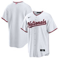Washington Nationals Nike White Replica MLB baseball jersey