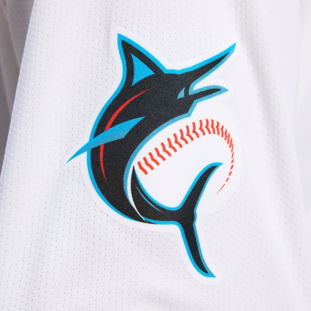 Miami Marlins Nike White Authentic MLB Jersey