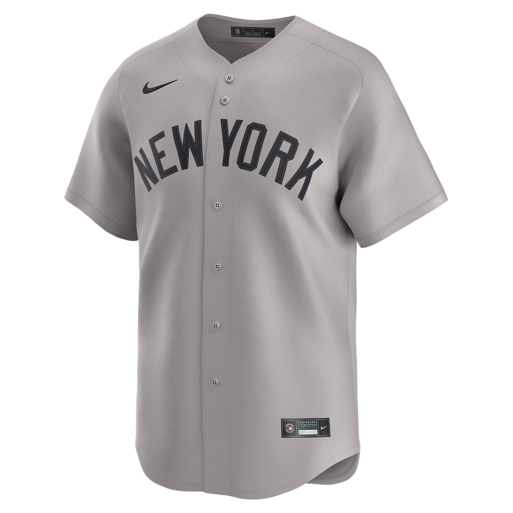 New York Yankees Nike Gray Authentic MLB Jersey