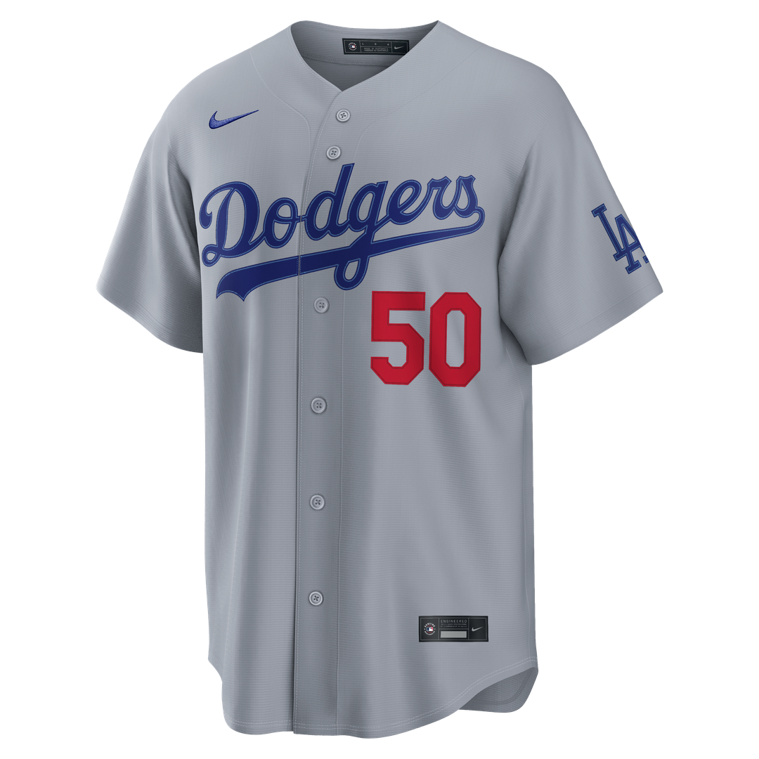 Los Angeles Dodgers Nike White Authentic MLB Jersey