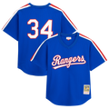Texas Rangers Mitchell & Ness Royal Authentic MLB baseball jersey
