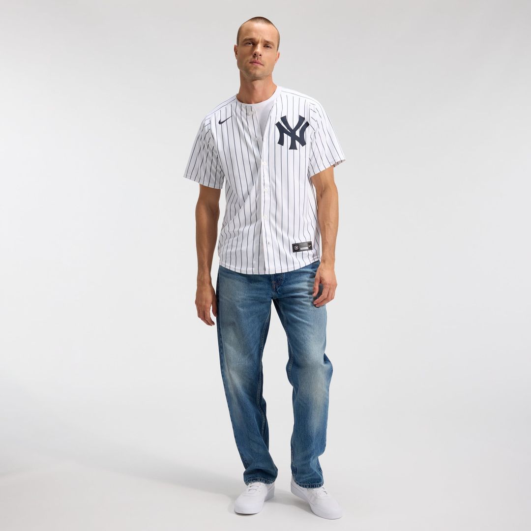 New York Yankees Nike White Authentic MLB Jersey