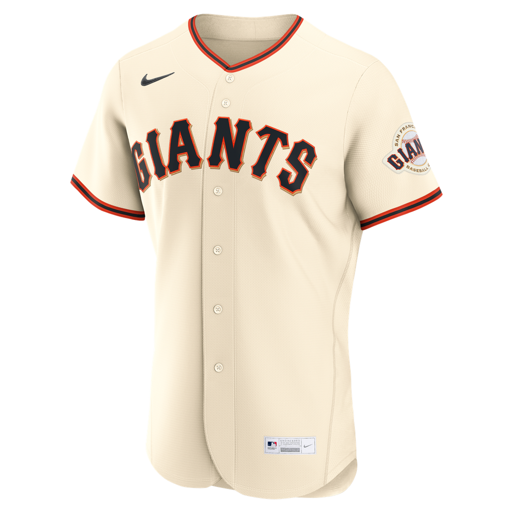 San Francisco Giants Nike Cream Authentic MLB Jersey