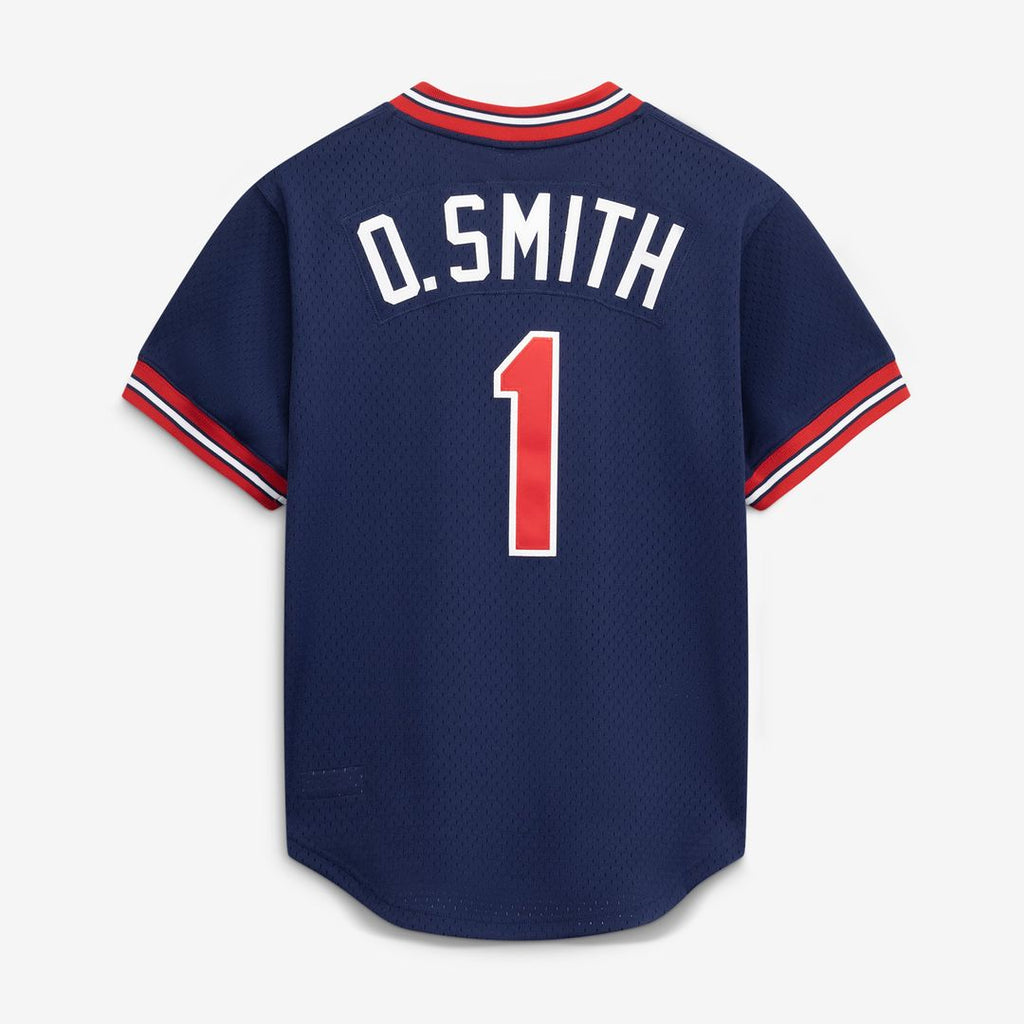 St. Louis Cardinals Mitchell & Ness Navy Authentic MLB Jersey