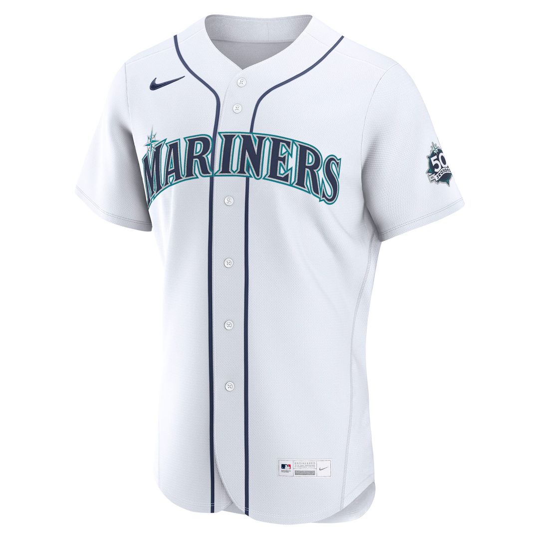 Seattle Mariners Nike White Authentic MLB Jersey