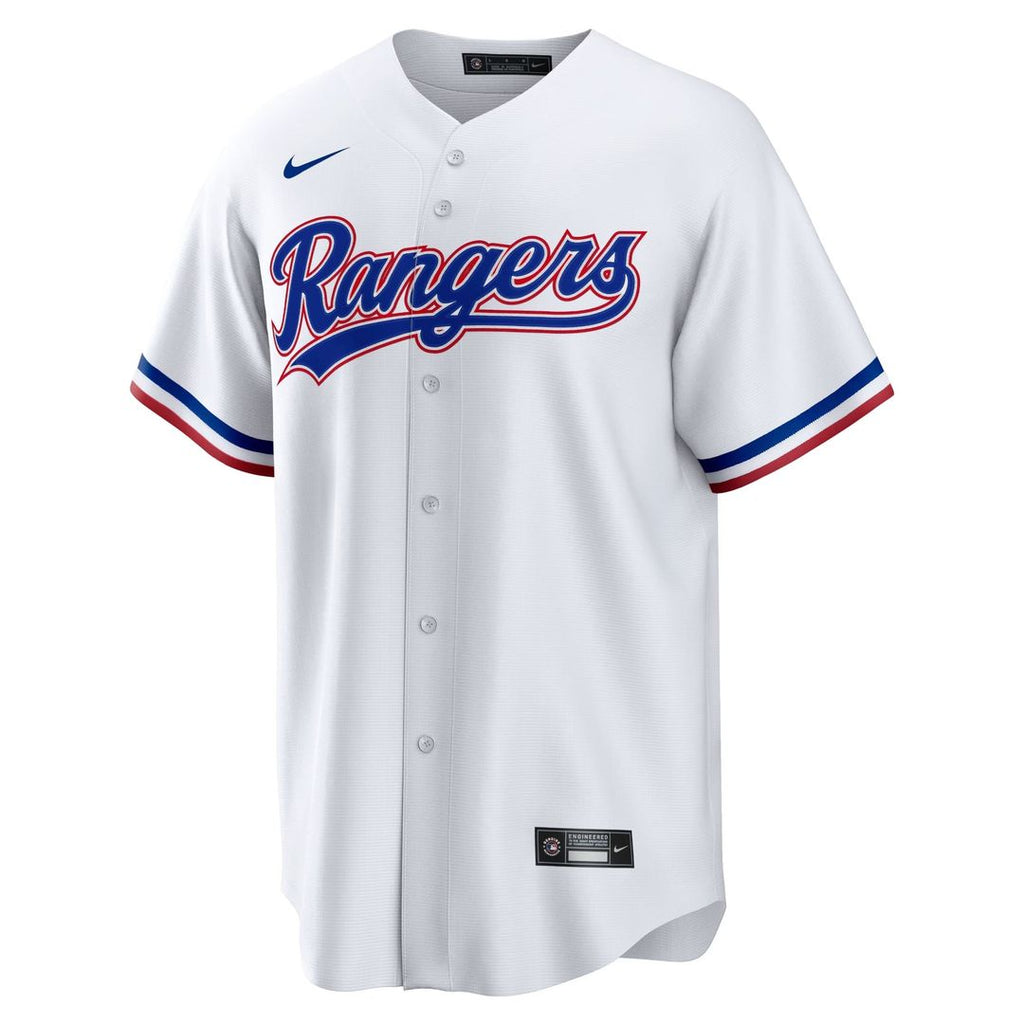 Texas Rangers Nike White Replica MLB Jersey