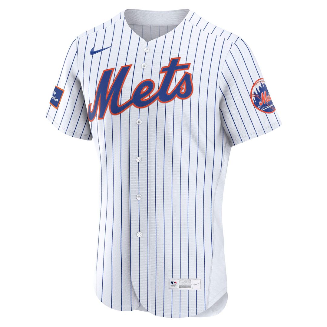 New York Mets Nike Black Authentic MLB Jersey