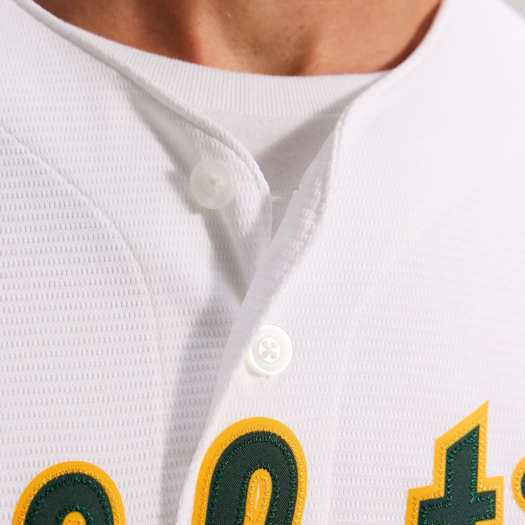 Athletics Nike White Replica MLB Jersey
