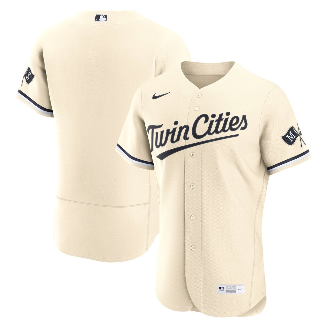 Minnesota Twins Nike White Authentic MLB Jersey