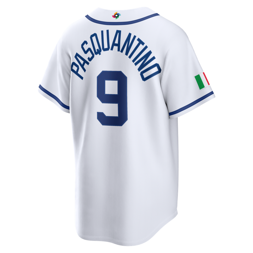 Italy Baseball Nike White MLB Jersey