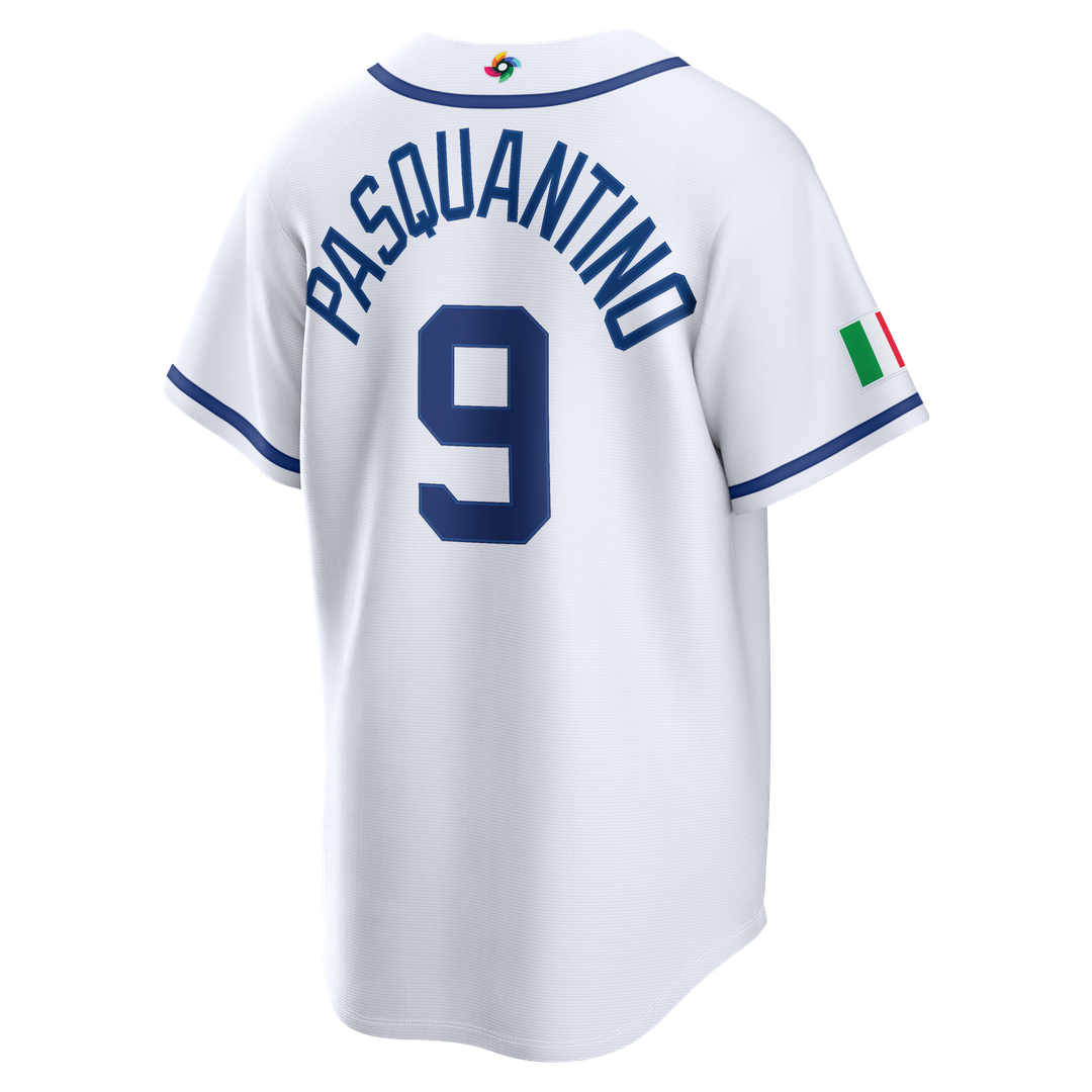 Italy Baseball Nike White MLB Jersey