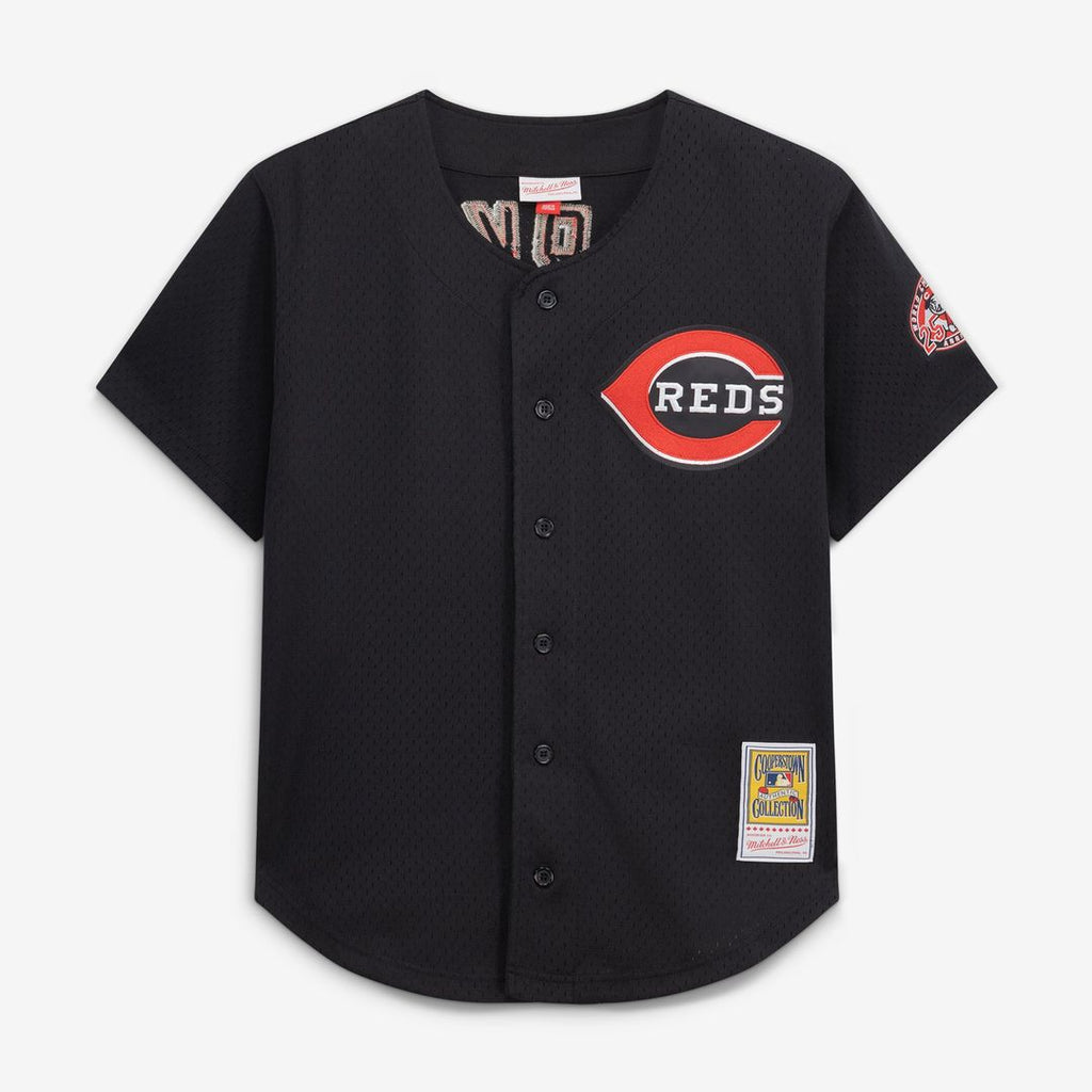 Cincinnati Reds Mitchell & Ness Black MLB Jersey