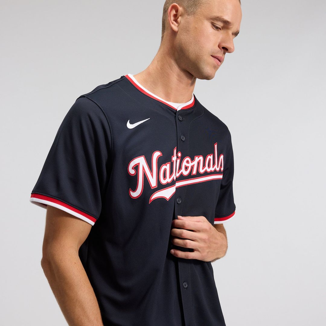 Washington Nationals Nike Navy Authentic MLB Jersey
