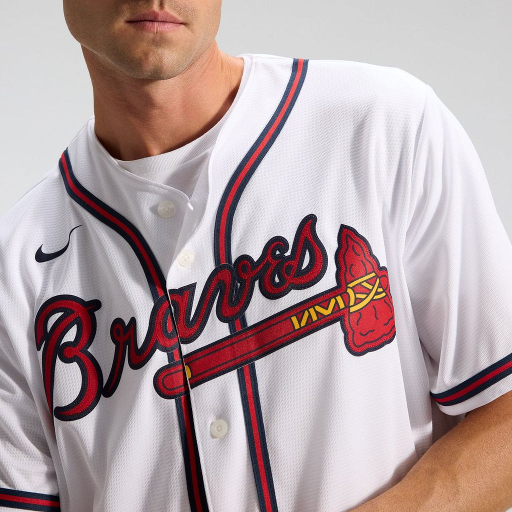 Atlanta Braves Nike White Replica MLB Jersey